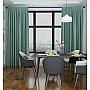 Elegant Green Teal Blackout Natural Curtains