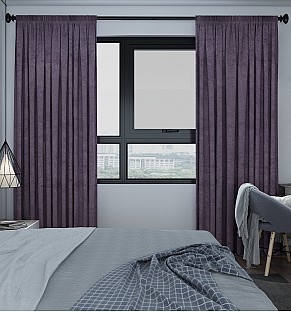 Grape Royale Custom Curtains