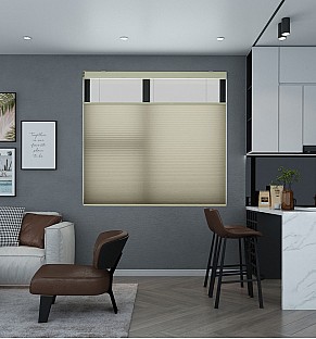  Flax Sunfiltering Honeycomb Blind