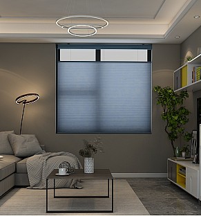 Ripple Sky Sunfiltering Honeycomb Blind