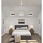  Eggshell Cream Blackout Skylight Blind