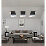 Raven Black Blackout Skylight Blind