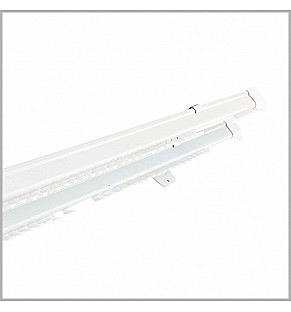 213-396cm Double Extendable Curtain Track 