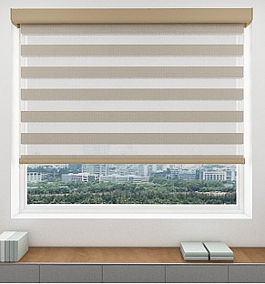  Beige Weave Blackout Vision Blind