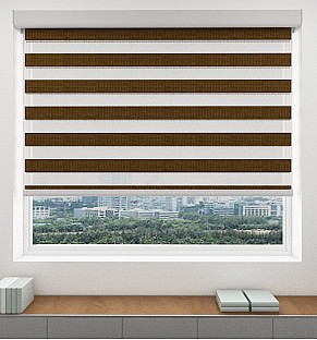 Bronze Weave Blackout Vision Blind