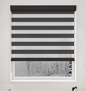 Concrete Grey Sheen Blackout Vision Blind