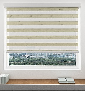 Flax Stucco Blackout Vision Blind