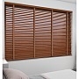 Bamboo Deluxe Autumn Scratched  Wooden Blind