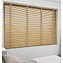 Bamboo Deluxe Honey Streak Wooden Blind