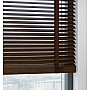 Bamboo Deluxe Scolded Brown  Wooden Blind