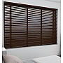 Bamboo Deluxe Scolded Brown  Wooden Blind