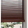 Polished Bark Bamboo Wooden Blind