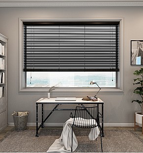 Sheened Tarseal Bamboo Wooden Blind