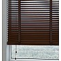 Basswood Deluxe -Tapanade  Wooden Blind