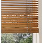 Honey Basswood Wooden Blind