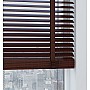 Marupa Deluxe Chocolate Brown Wooden Blind