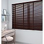 Marupa Deluxe Chocolate Brown Wooden Blind