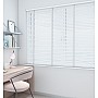 Marupa Deluxe Ice White Wooden Blind