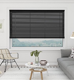 Midnight Black Marupa Wooden Blind