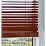 Scenic Ginger Paulownia Wooden Blind