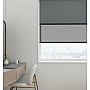 Blackout Crane/Screen BlackAsh - Double Roller Blind