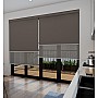 Blackout Macchiato/Screen Toffee - Double Roller Blind