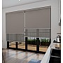 Blackout Nutmeg/Screen Moss - Double Roller Blind