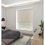 Blackout Natural/Screen Cream - Double Roller Blind