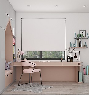 White Dawn - Roller Blind