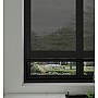 Screen Black Ash-Uniview - Roller Blind