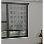 Screen Black Grey-Uniview - Roller Blind