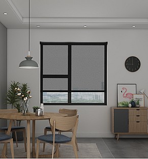 Screen Charcoal-Uniview - Roller Blind